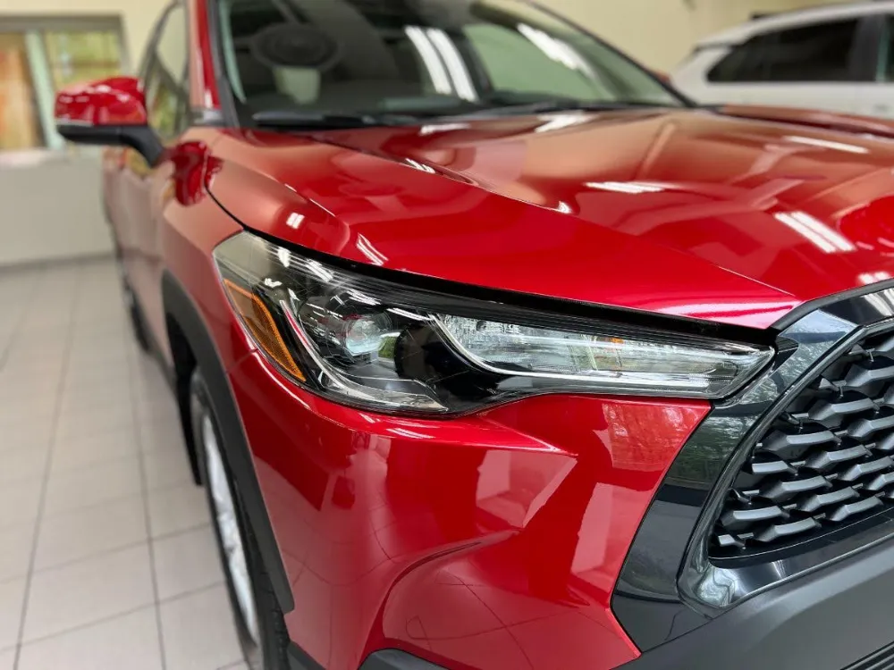 2022 Toyota Corolla Cross in Barcelona Red 1